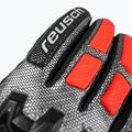 Mănuși de schi pentru bărbați Reusch Worldcup Warrior R-Tex XT black/silver/fluo red 5