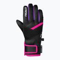 Mănuși de schi pentru copii Reusch Dan R-Tex XT Junior black/pink glo 3