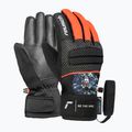 Mănuși de schi pentru copii Reusch Warrior R-Tex XT Junior black/silver/fluorescent red 2