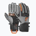 Mănuși de schi pentru bărbați Reusch Ultra steel grey / black / shoc 2