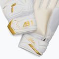 Mănuși de portar pentru copii Reusch Attrakt AB1 Solid Junior white/gold 5