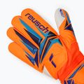 Mănuși de portar pentru copii Reusch Attrakt Grip Junior shocking orange/blue 4