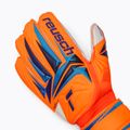 Mănuși de portar pentru copii Reusch Attrakt Advance Junior shocking orange/blue 4