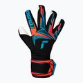 Mănuși de portar Reusch Attrakt Freegel Advance black/aqua blue/shocking orange 2