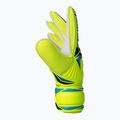 Mănuși de portar pentru copii Reusch Attrakt Solid Junior safety yellow/blue 4