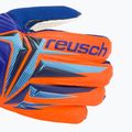 Mănuși de portar pentru copii Reusch Attrakt Solid Junior sharp blue/shocking orange 4
