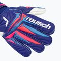 Mănuși de portar pentru copii Reusch Attrakt Grip Junior sharp blue/white/shocking orange 4