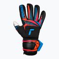 Mănuși de portar Reusch Attrakt Advance black/aqua blue/shocking orange 2