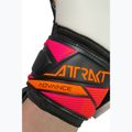 Mănuși de portar Reusch Attrakt Advance black/aqua blue/shocking orange 8