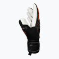 Mănuși de portar Reusch Attrakt Advance Finger Support black/shocking orange 4