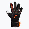 Mănuși de portar pentru copii Reusch Attrakt Advance Finger Support Junior black/shocking orange 2