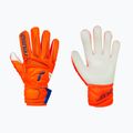 Mănuși de portar pentru copii Reusch Attrakt Solid Finger Support Junior shocking orange/blue