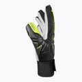 Mănuși de portar pentru copii Reusch Attrakt Starter Solid Finger Support Junior black/safety yellow 4