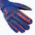 Mănuși de portar pentru copii Reusch Attrakt Infinity Finger Support Junior sharp blue/shocking orange/black 4