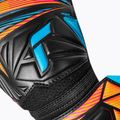 Mănuși de portar Reusch Attrakt Solid black/aqua blue/shocking orange 5