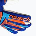 Mănuși de portar pentru copii Reusch Attrakt Freegel Advance Junior sharp blue/shocking orange 6