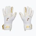 Mănuși de portar pentru copii Reusch Attrakt AB1 Advance Junior white/gold 2