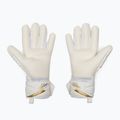 Mănuși de portar pentru copii Reusch Attrakt AB1 Advance Junior white/gold 3