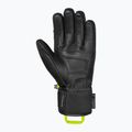 Mănuși de schi Reusch Profi SL black/dark granite/safety yellow 3