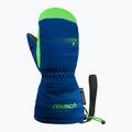 Mănuși de schi pentru copii Reusch Maxi R-Tex XT Mitten surf the web/green gecko 2