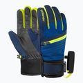 Mănuși de schi pentru copii Reusch Leo R-Tex XT black/imperial blue/safety yellow