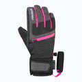 Mănuși de schi pentru copii Reusch Leo R-Tex XT black/black melange/pink glo 2