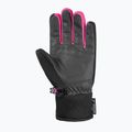 Mănuși de schi pentru copii Reusch Leo R-Tex XT black/black melange/pink glo 3