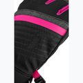 Mănuși de schi pentru copii Reusch Leo R-Tex XT black/black melange/pink glo 5