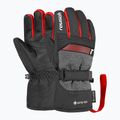 Mănuși de schi pentru copii Reusch Rocket GORE-TEX black/black melange/fire red