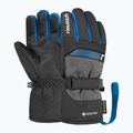 Mănuși de schi pentru copii Reusch Rocket GORE-TEX black/black melange/brilliant blue
