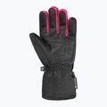 Mănuși de schi pentru copii Reusch Rocket GORE-TEX black/black melange/pink glo 2