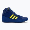 Încălțăminte de wrestling pentru copii adidas Havoc 2 blue yellow 2