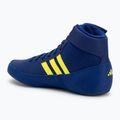 Încălțăminte de wrestling pentru copii adidas Havoc 2 blue yellow 3