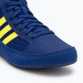 Încălțăminte de wrestling pentru copii adidas Havoc 2 blue yellow 7