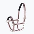 Halteră pentru cai Eskadron Pin Buckle maro-beige-roz 410000815711