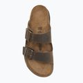 Papuci BIRKENSTOCK Arizona CT LEOI Regular faded khaki 5