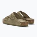 Papuci BIRKENSTOCK Arizona Suede Regular faded khaki 3