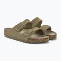 Papuci BIRKENSTOCK Arizona Suede Regular faded khaki 4