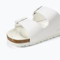 Papuci BIRKENSTOCK Arizona BF Narrow triples white 8