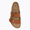 Papuci BIRKENSTOCK Arizona SFB BF Regular ginger brown 5