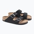 Șlapi BIRKENSTOCK Arizona Vegan Birkibuc Narrow black 3