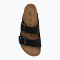 Șlapi BIRKENSTOCK Arizona Vegan Birkibuc black 5