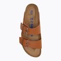 Papuci BIRKENSTOCK Arizona SFB BF Narrow ginger brown 5