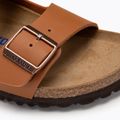 Papuci BIRKENSTOCK Arizona SFB BF Narrow ginger brown 7