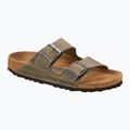 Papuci BIRKENSTOCK Arizona SFB LEOI Narrow faded khaki 8