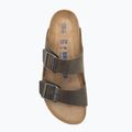 Papuci BIRKENSTOCK Arizona SFB LEOI Narrow faded khaki 5