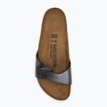 BIRKENSTOCK Madrid BF Narrow negru metalic flip-flops 5