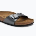 BIRKENSTOCK Madrid BF Narrow negru metalic flip-flops 7