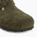 Șlapi BIRKENSTOCK Boston Suede Leather thyme 7