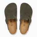 Șlapi BIRKENSTOCK Boston Suede Leather thyme 4